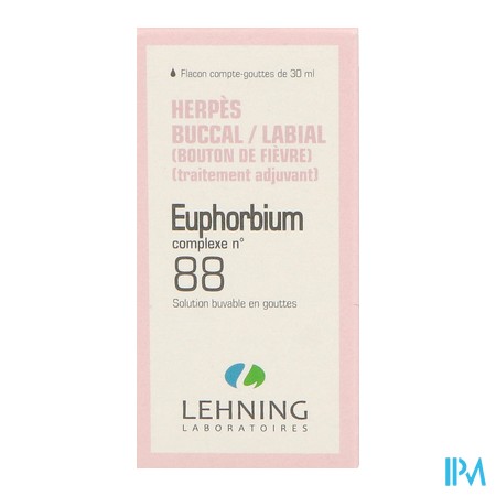 produit LEHNING COMPLEXE 88 EUPHORBIUM30ML