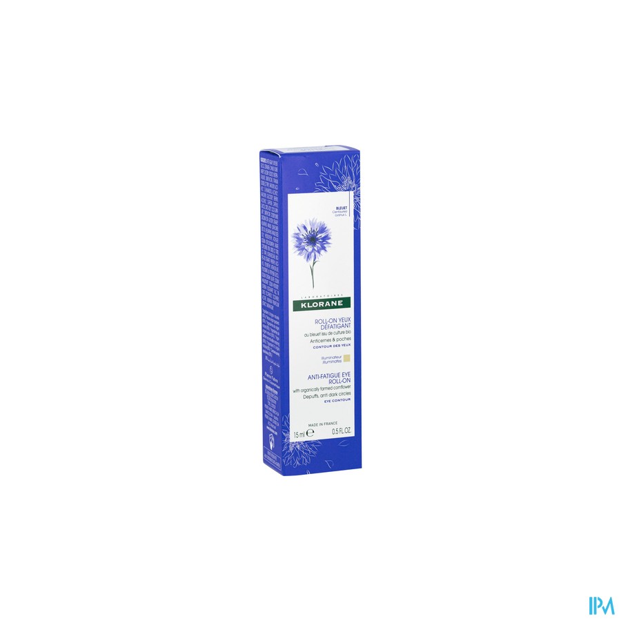 vignette KLORANE ROLL-ON DEFATIG BLEUET15ML