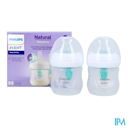 vignette AVENT BIB NAT RESPONSE AC 125ML X2