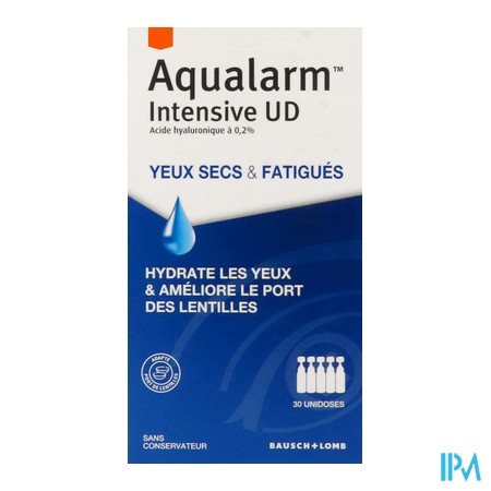 vignette AQUALARM INTENSIVE UD 0,5ML X30