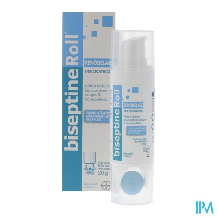 vignette BISEPTINEROLL GEL 20G