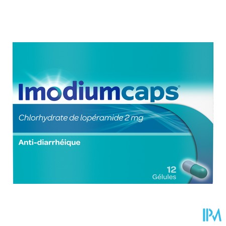 vignette IMODIUMCAPS 2MG GELULE 12