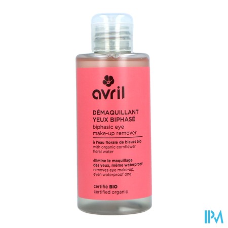 vignette AVRIL DEMAQUILLANT YEUX BIPHASE BIO 150ML