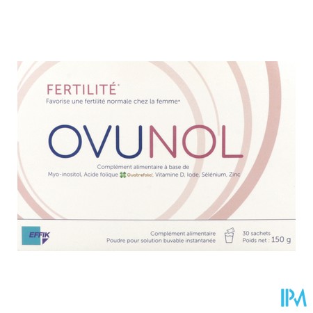 vignette OVUNOL PDR SOL BUV SACH 30