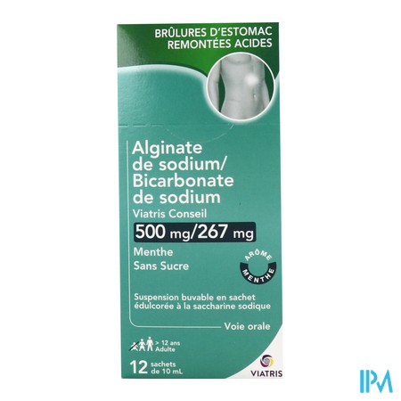 produit SODIUM ALGI/BICAR VIC S/S S.12