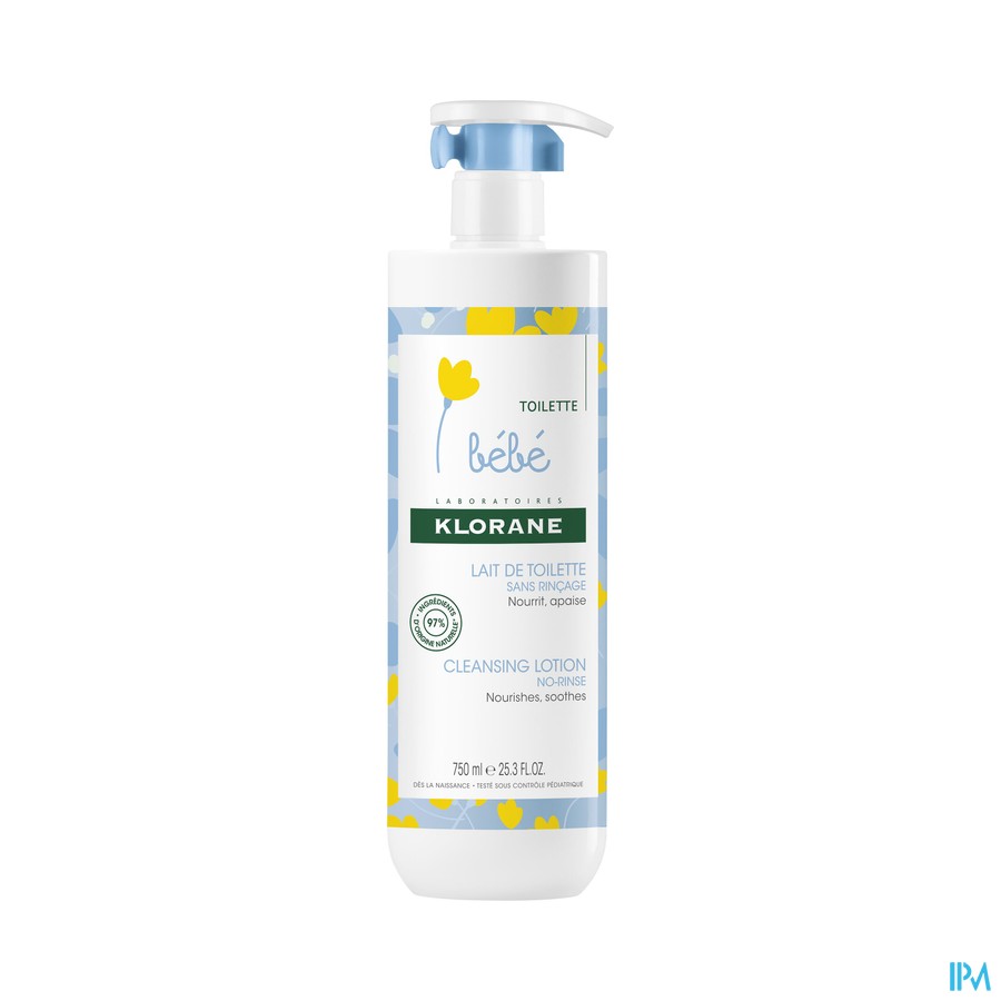 vignette KLORANE BB LT TOIL FL750ML 1