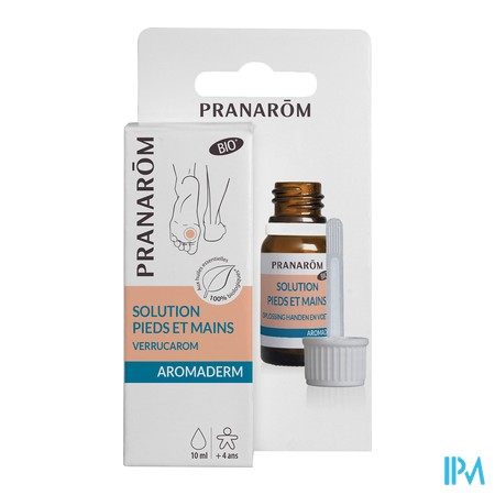 vignette AROMADERM BIO LOT PIED/MAIN 10ML