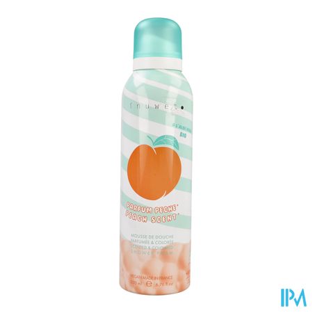 vignette INUWET MOUSSE DCHE COLOREE ORANGE PECHE