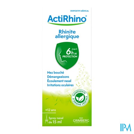produit ACTIRHINO ALLERGIE SPRAY NASAL 15ML