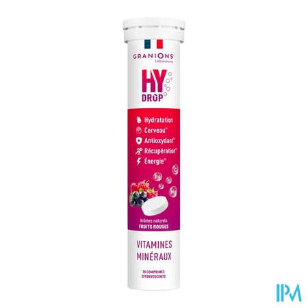 vignette GRANIONS HYDROP FRUITS ROUGES CPR EFF20