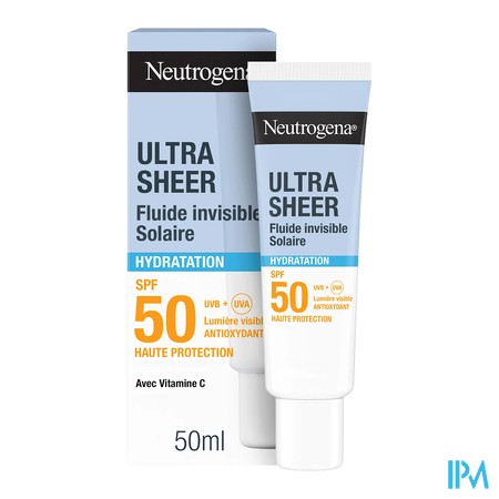 vignette NEUTROGENA FLDE INVISIBL HYDR SPF50 50ML