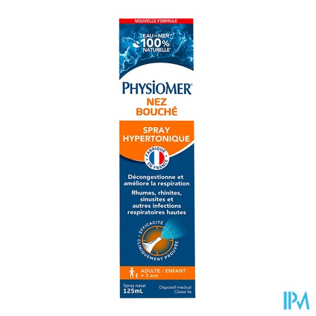 vignette PHYSIOMER HYPERTONIQ SPR 125ML1