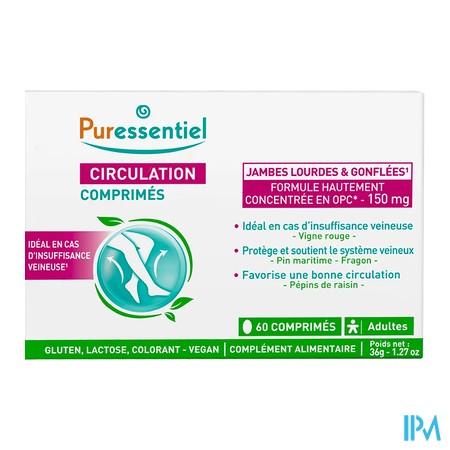 vignette PURESSENTIEL CIRCULATION CPR60