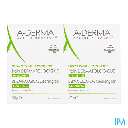 vignette A-DERMA DUO PAIN DERMATO 2X100G F24