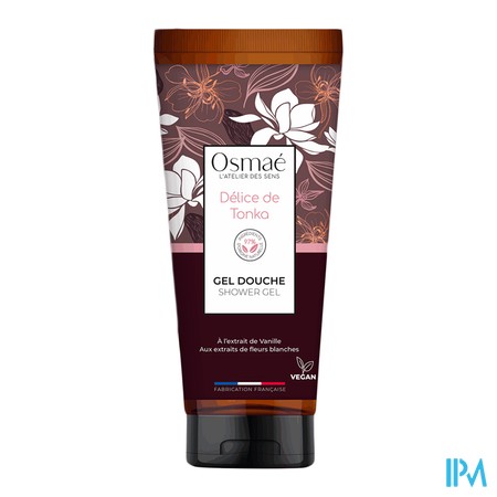 vignette OSMAE GEL DCHE DELICE DE TONKA 200ML