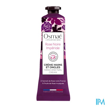 vignette OSMAE CR MAINS/ONGL ROSE NOIR IMPER 30ML