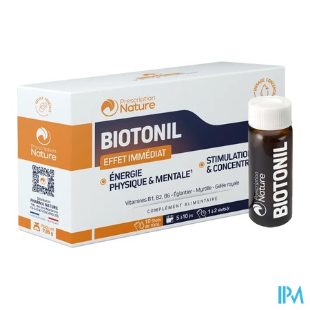 produit PHARMA NAT BIOTONIL SHOT 10ML