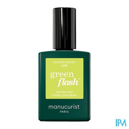 produit MANUCURIST GREEN FLASH LIME 15ML