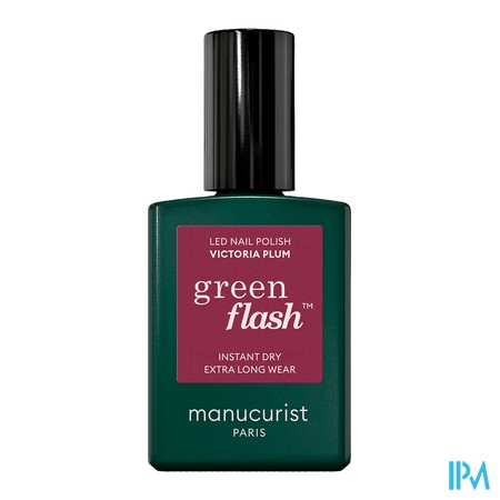 produit MANUCURIST GREEN FLASH PRUNE 15ML