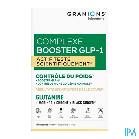 vignette GRANIONS COMPLEXE BOOSTER GLP1 CPR60