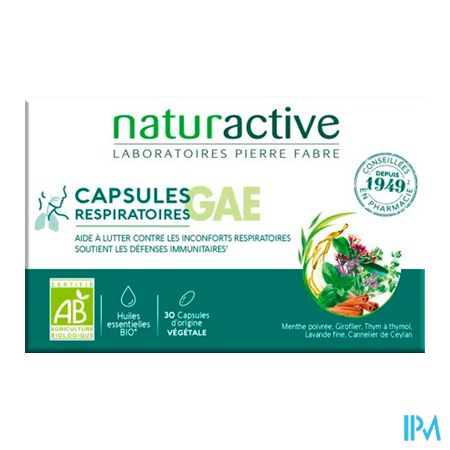 vignette NATURACTIVE RESPI B CAPS BT30