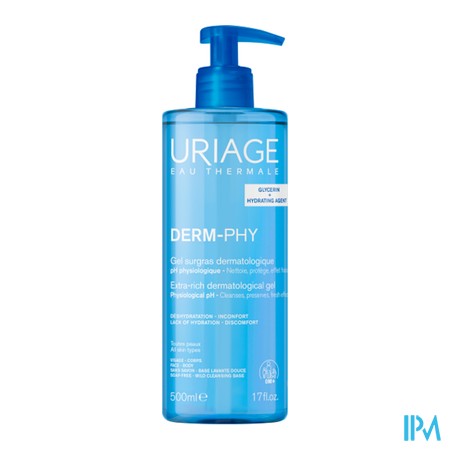 produit URIAGE DERM-PHY GEL SURG DERMATO FP 500ML