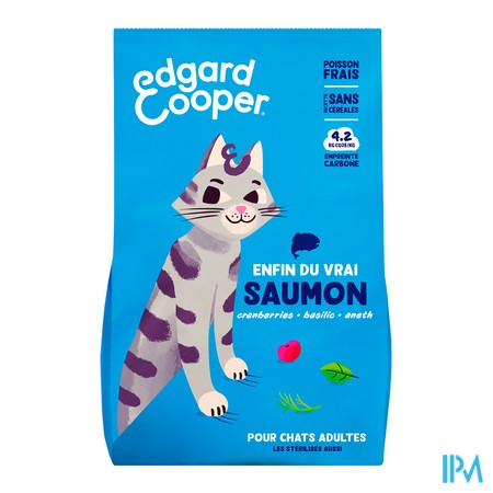 vignette EDGARD CAT F AD DRY SALMON 4000G