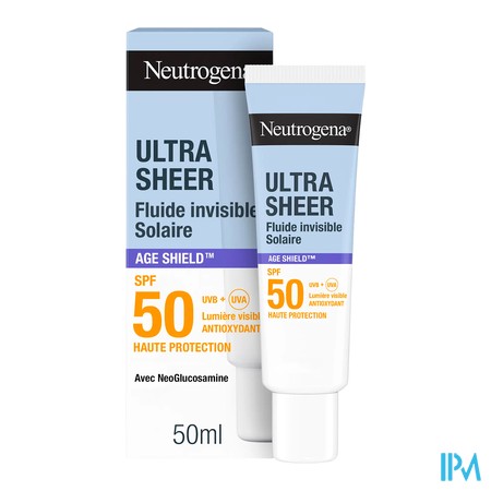 vignette NEUTROGENA FLDE INVISIBL A-AGE SPF50 50ML