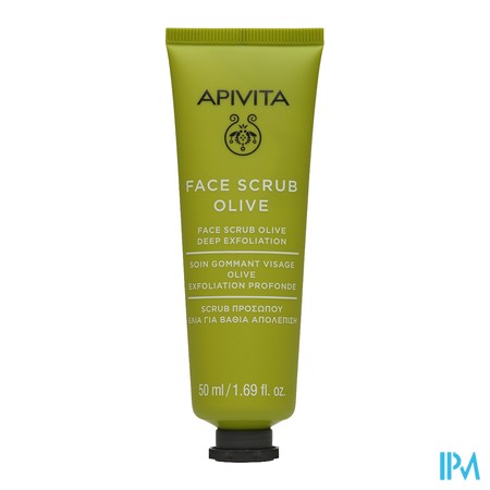 produit APIVITA SOIN GOMMANT VISAGE OLIVE 50ML