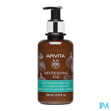 vignette APIVITA REFR.FIG.BOD.MILK 200ML