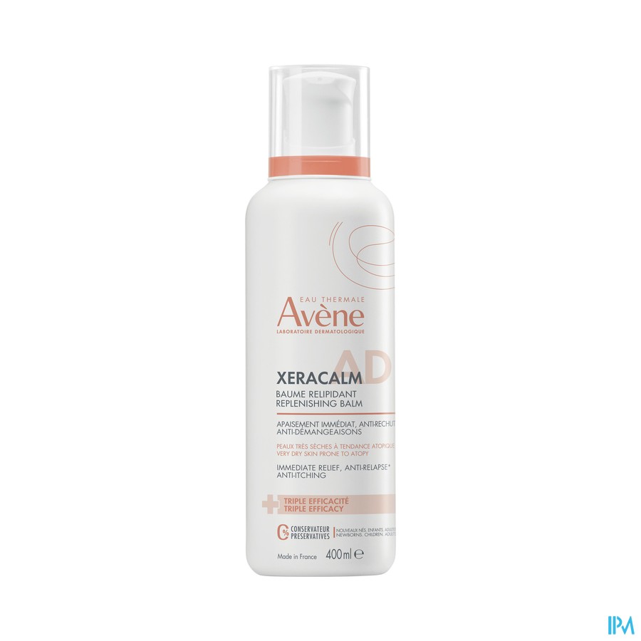 vignette XERACALM A.D - BAUME RELIPIDANT - 400ML