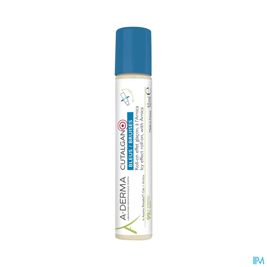 vignette A-DERMA CUTALGAN ROLL ON BLEUS 10ML