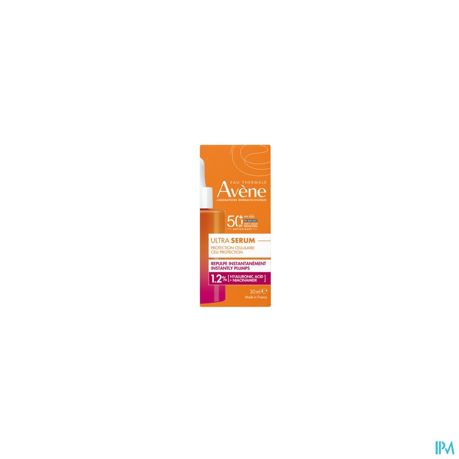 vignette AVENE ULTRA SERUM REPULPANT SPF50+ 30ML