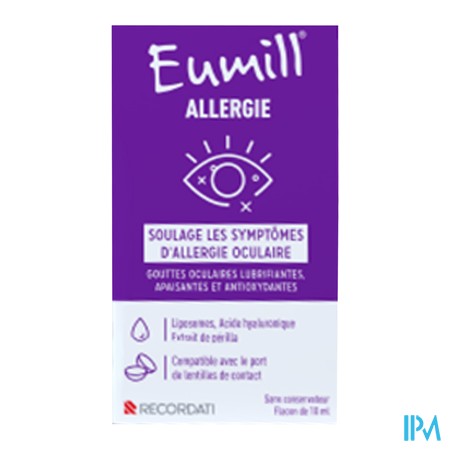 produit EUMILL ALLERGIE FL 10ML