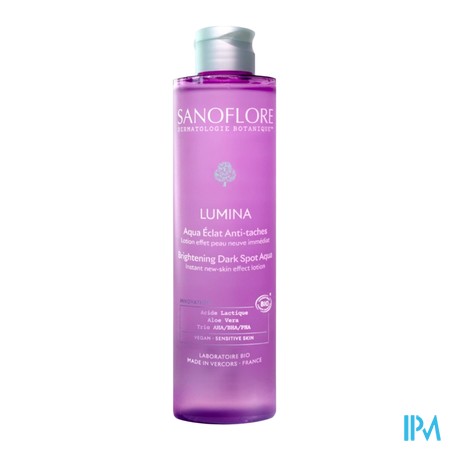 vignette SANOFLORE LUMINA AQUA ECLAT A-TACHE 200ML