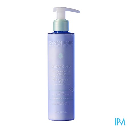 produit SANOFLORE HYDRA CIANA DEMAQ 200ML