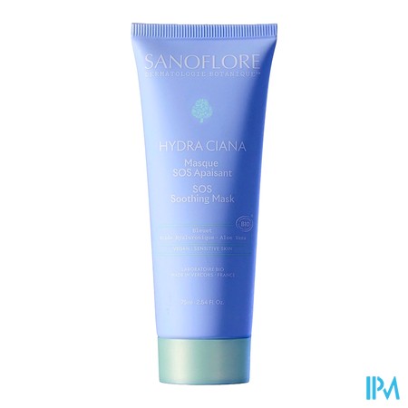 produit SANOFLORE HYDRA CIANA MASQ SOS75ML