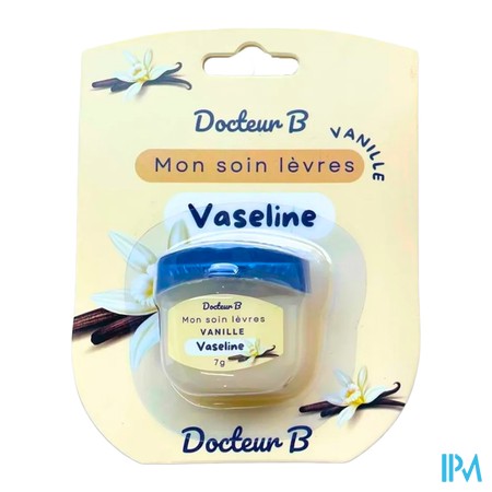 produit DOCTEUR B VASELINE EN POT VANILLE 7G