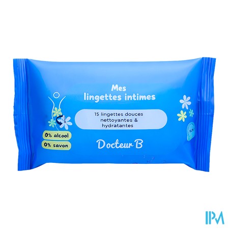 produit DOCTEUR B LINGETTES DEMAQUILLANTES 15