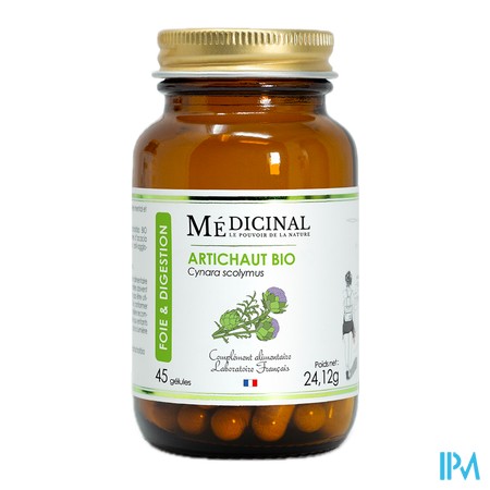 vignette MEDICINAL ARTICHAUT 45 GEL
