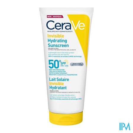 produit CERAVE SOL LAIT HYDRA SPF50+ 75ML
