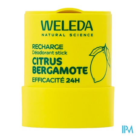 produit WELEDA RECHARGE DEO STICK CITR BERGAM 50G