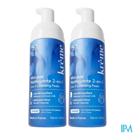 vignette KREME MOUSSE NETTOY 2EN1 BIO150ML2