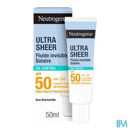 vignette NEUTROGENA U SHEER OIL SPF50+ 50ML