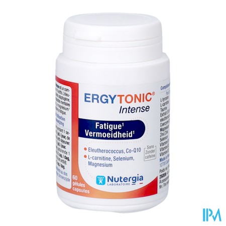 produit ERGYTONIC FATIGUE INTENSE GELU60