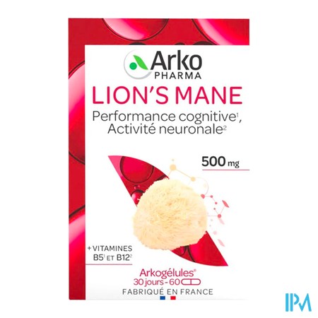 produit ARKOG LION'S MANE GELUL 60