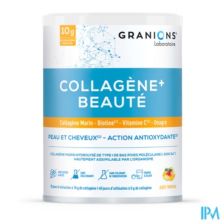 vignette GRANIONS COLLAGENE+ BEAUTE TROPIC