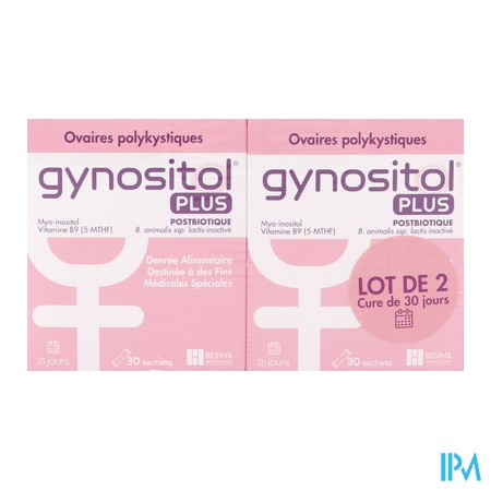 produit GYNOSITOL PLUS SACH 30 X2
