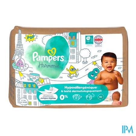 vignette PAMPERS COUCHES HARMONIE T1 2-5KG