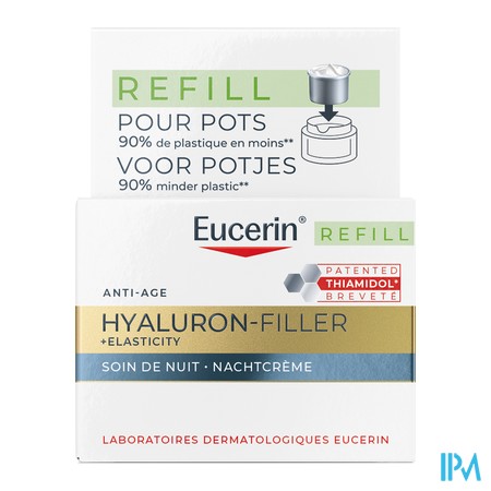 vignette EUCERIN HYALUR F +ELAS RECH SOIN N 50ML